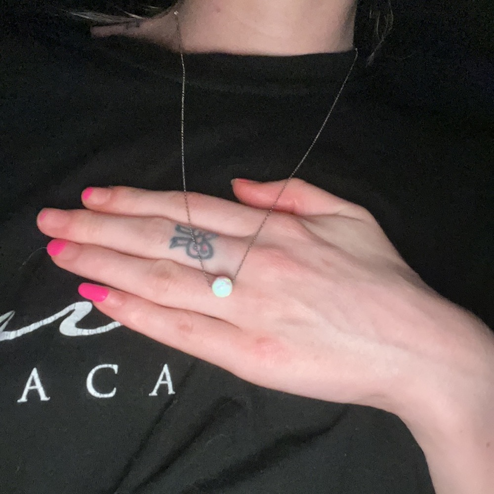 Opal necklace